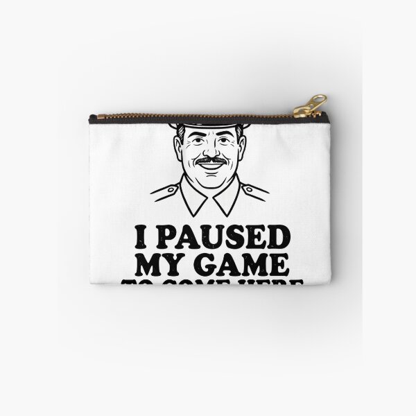 Item preview, Funny Office Cop Gamer T-Shirt – I Paused My Game To Come Here designed and sold by mnkyride.