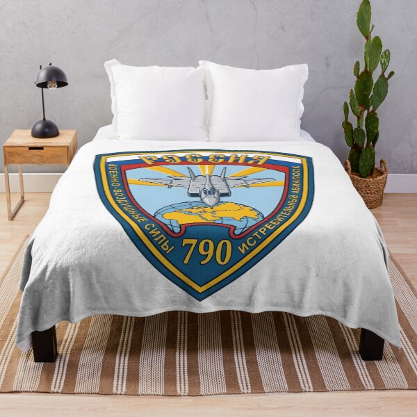Item preview, Russian Air Force 790th Fighter Aviation Regiment Patch designed and sold by CharlieDesings.