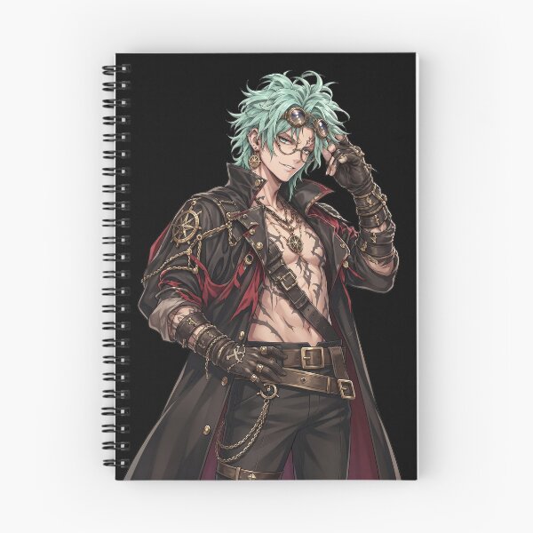 Item preview, Spark Black Mark Crew | Anime Pirate Inventor Manga Character designed and sold by Boomaroo.