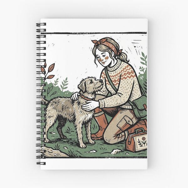 Item preview, Cottagecore Vet And Farm Dog designed and sold by eduardoroa22.