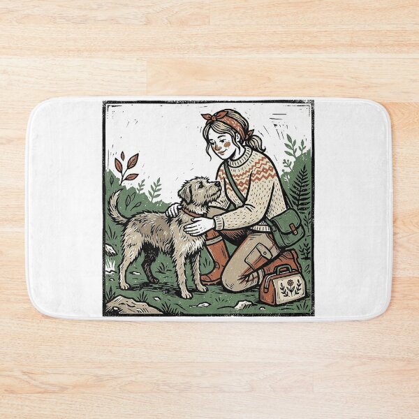 Item preview, Cottagecore Vet And Farm Dog designed and sold by eduardoroa22.