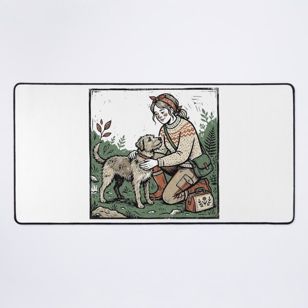 Item preview, Cottagecore Vet And Farm Dog designed and sold by eduardoroa22.