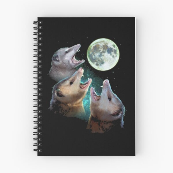 Item preview, Three Opposum Moon With 3 Possums And Dead Moon Costume designed and sold by AARABwino.