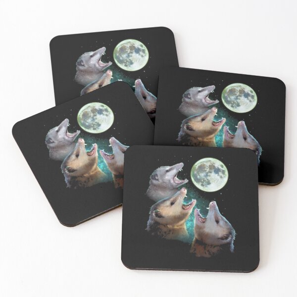 Item preview, Three Opposum Moon With 3 Possums And Dead Moon Costume designed and sold by AARABwino.