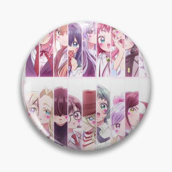 Item preview, The 100 Girlfriends Who Really, Really, Really, Really, Really Love You Season 3 - Anime Graphic designed and sold by Jercole.