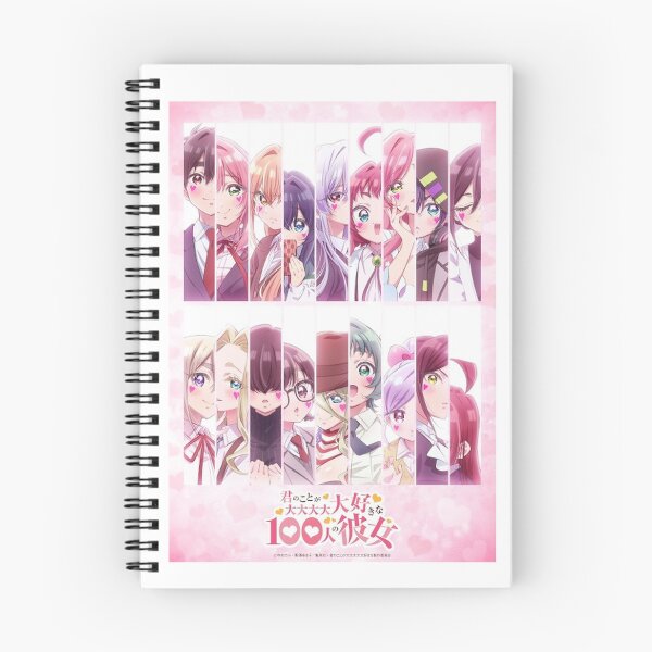 Item preview, The 100 Girlfriends Who Really, Really, Really, Really, Really Love You Season 3 - Anime Graphic designed and sold by Jercole.