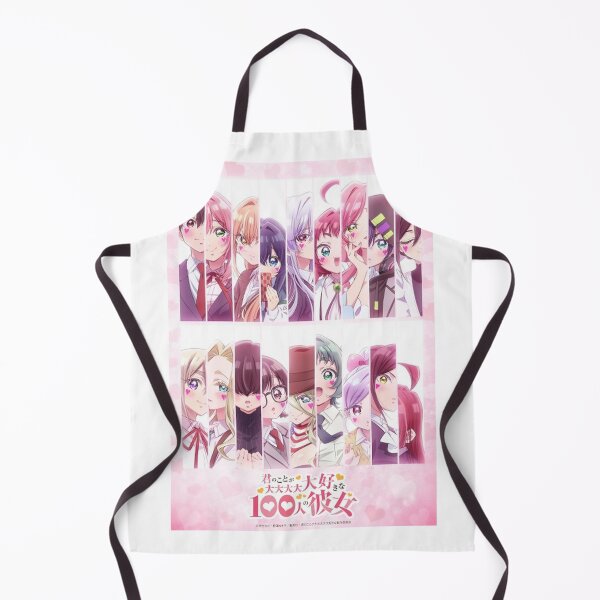 Item preview, The 100 Girlfriends Who Really, Really, Really, Really, Really Love You Season 3 - Anime Graphic designed and sold by Jercole.