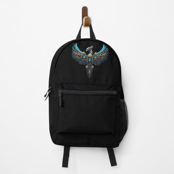 Item preview, High-Tech Cybernetic Phoenix Neon Blue designed and sold by Cyber Gold Studio.
