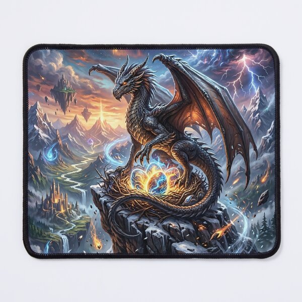 Item preview, Dragon Nest - Dark Fantasy Art designed and sold by Lucid Dream Pixel.