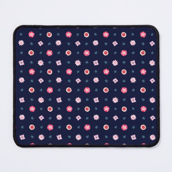 Item preview, Jaipur Floral Trellis - Deep Navy designed and sold by Piret Victoria Ribas.