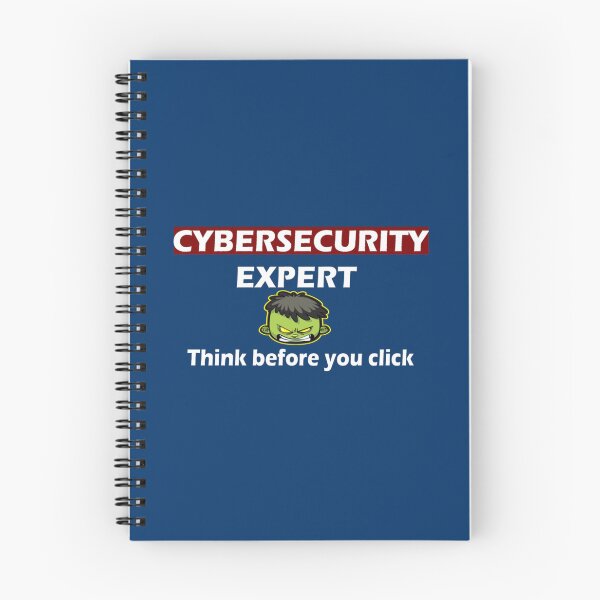 Item preview, Cybersecurity Expert - Think Before You Click   designed and sold by melanyanderson.