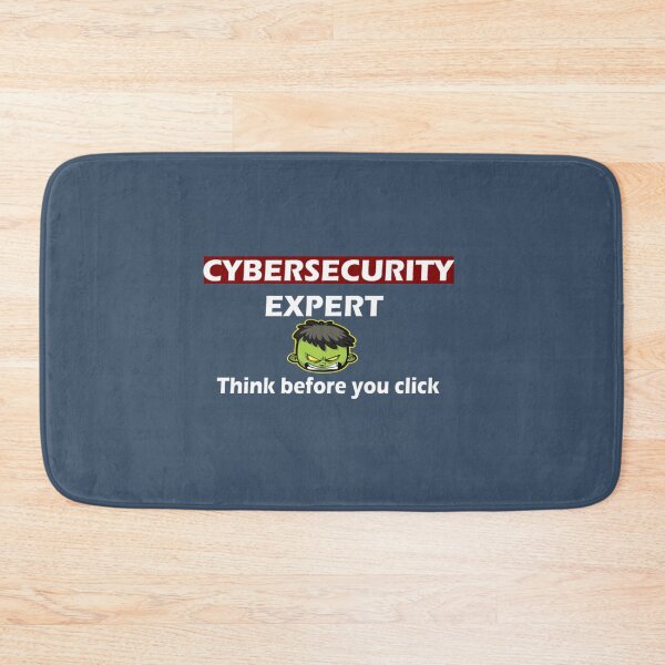 Item preview, Cybersecurity Expert - Think Before You Click   designed and sold by melanyanderson.