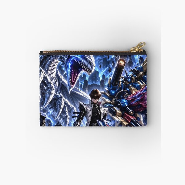 Item preview, Futuristic Card Duelist – Blue Dragon Mecha Warrior Epic Anime Battle Art designed and sold by Dyan4.