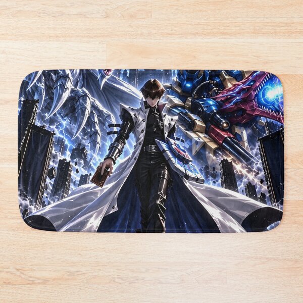 Item preview, Futuristic Card Duelist – Blue Dragon Mecha Warrior Epic Anime Battle Art designed and sold by Dyan4.