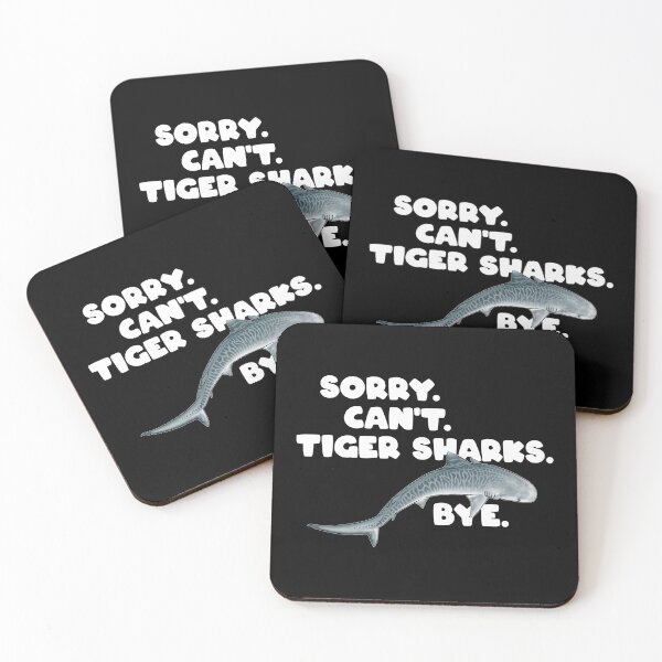 Item preview, Tiger shark designed and sold by NicGrayGraphic.