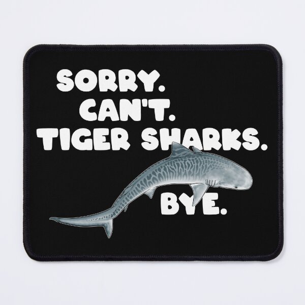 Item preview, Tiger shark designed and sold by NicGrayGraphic.