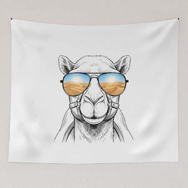 Item preview, Camel Desert Dunes Shades Reflection designed and sold by Bad-Decisions-Designs.