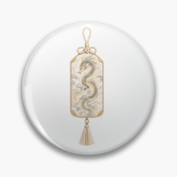 Artikelvorschau, Nebeldrache, japanisches Omamori-Charm-Motiv entworfen und verkauft von LuminaKage.