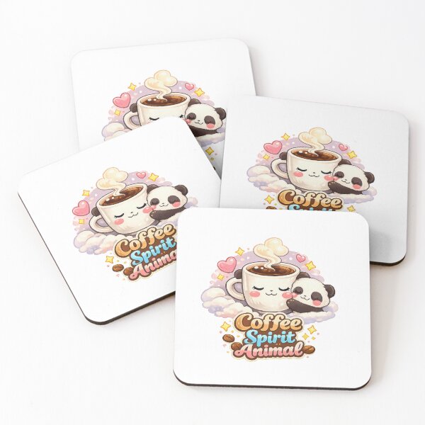 Item preview, Coffee Spirit Animal – Cute Panda & Cozy Coffee Aesthetic designed and sold by Sommium .