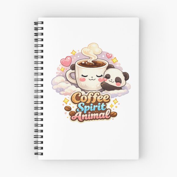 Item preview, Coffee Spirit Animal – Cute Panda & Cozy Coffee Aesthetic designed and sold by Sommium .
