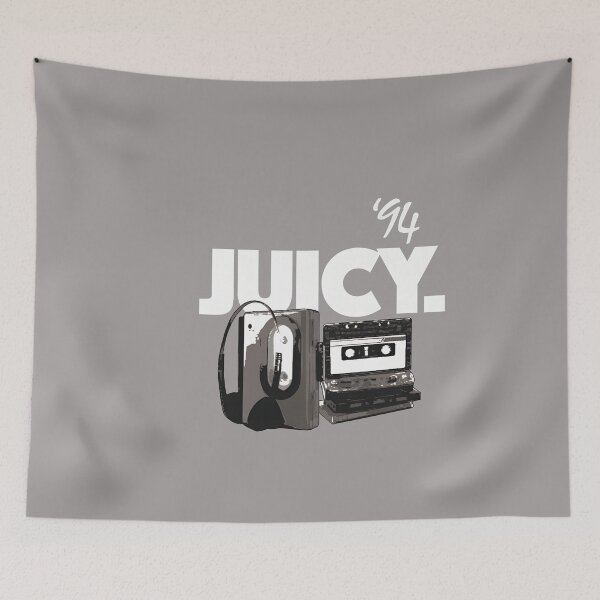 Item preview, '94 Juicy Cassette Retro 90s Vibe T-Shirt-35 designed and sold by FranFranke.