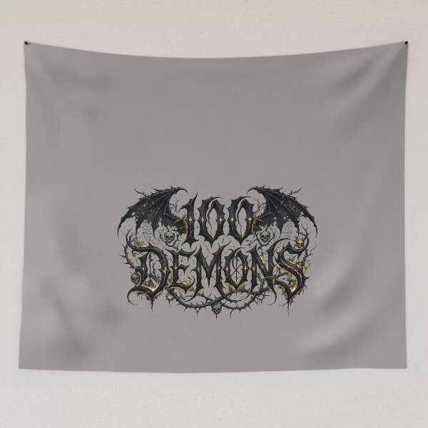 Item preview, 100 DEMONS Metal Style Graphic-52 designed and sold by FranFranke.