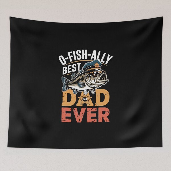Item preview, O‑Fish‑Ally Best Dad Ever   designed and sold by jkrphoto.