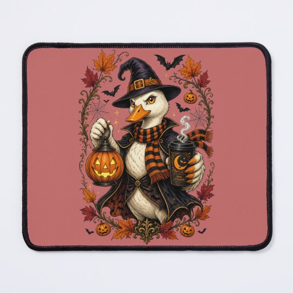 Item preview, Witch Duck Hex O'Clock Spooky Halloween Coffee designed and sold by InkWeaveShop.