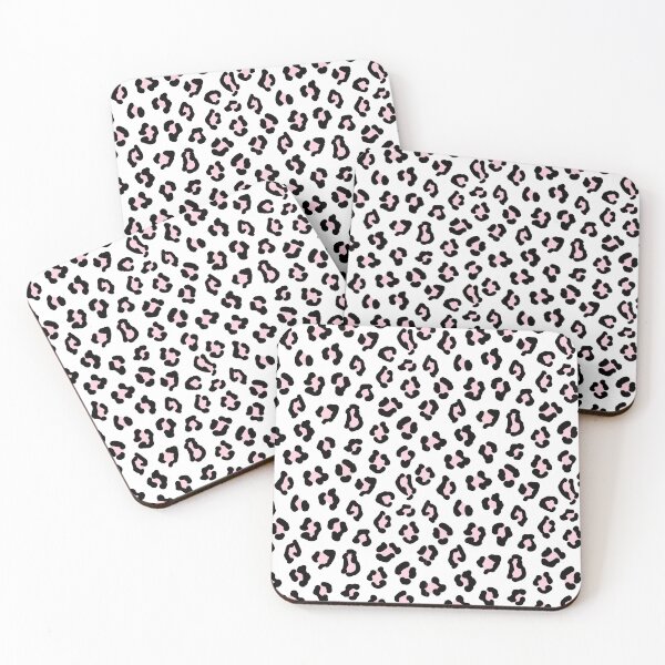 Item preview, Pink and Black Leopard Animal Print Pattern designed and sold by GemsAnatomy.