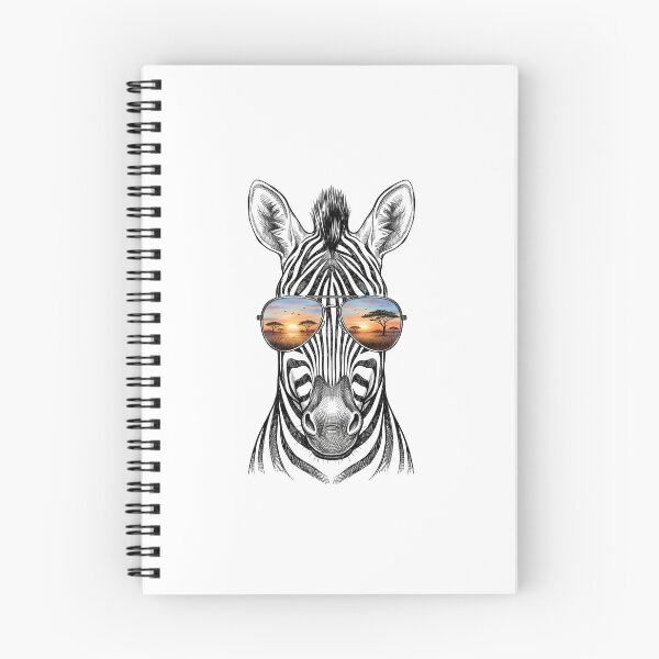 Item preview, Zebra African Savanna Sunglasses Reflection designed and sold by Bad-Decisions-Designs.