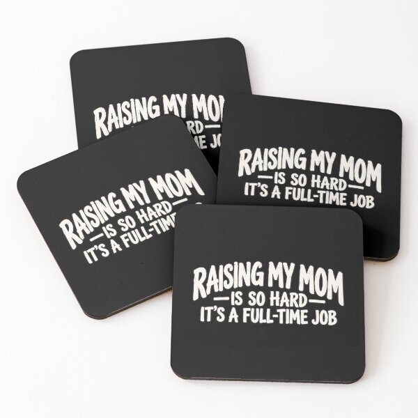 Item preview, raisingmom Funny Motherhood Quote for Busy Moms designed and sold by ROUX-ART.