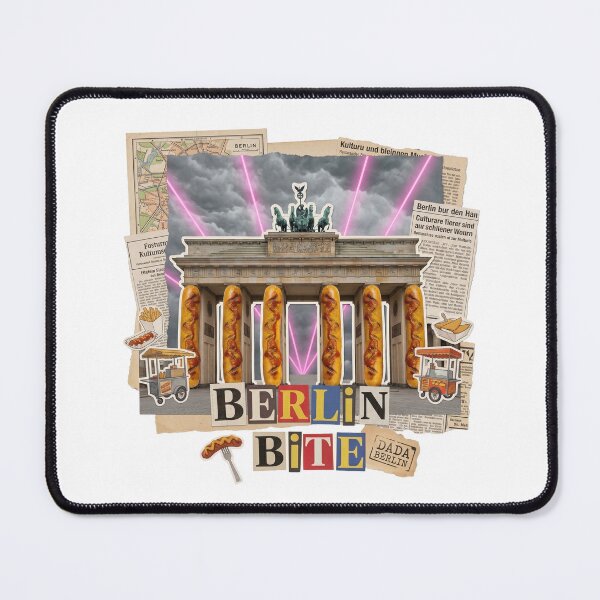 Item preview, Berlin Soul Vintage Dada Collage Print - Retro Statue Underground Culture Art designed and sold by OzzFrequency.
