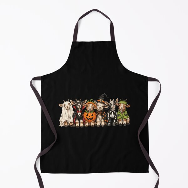 Item preview, halloween Cute Baby Goats in Costumes Spooky Party Art designed and sold by ROUX-ART.