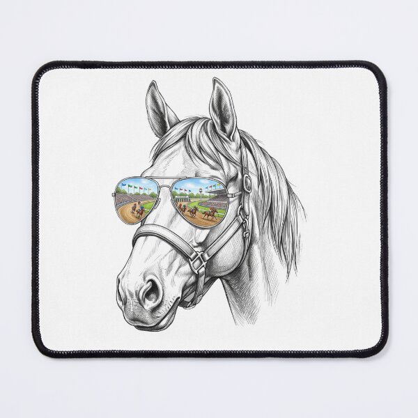 Item preview, Horse Open Pasture Shades Reflection designed and sold by Bad-Decisions-Designs.