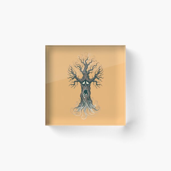 Item preview, Ghost in the old tree - Spooky old tree  designed and sold by ParadoxParadox.