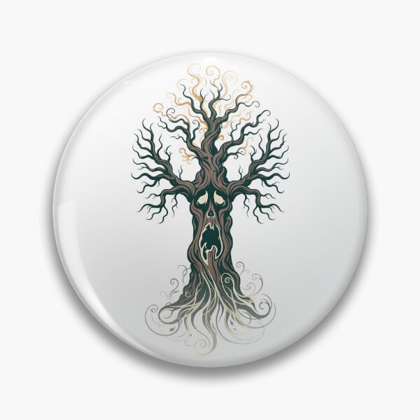 Item preview, Ghost in the old tree - Spooky old tree  designed and sold by ParadoxParadox.