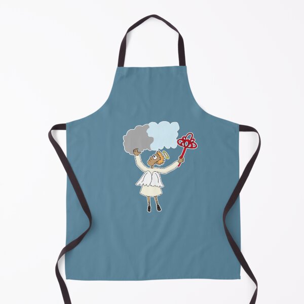 Item preview, Funny Angel Cloud Cleaning Sticker | Divine Rug Beater Meme Art designed and sold by MyxaART.