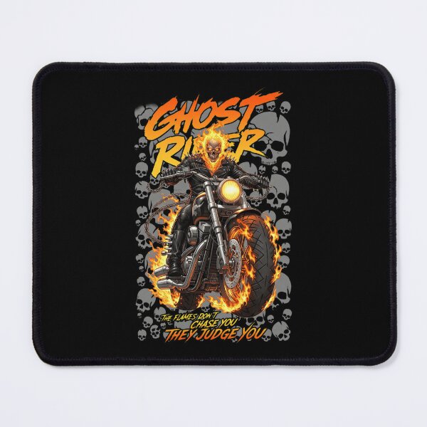 Item preview,  Flaming Skeleton Biker Ride  designed and sold by stephensmith18.