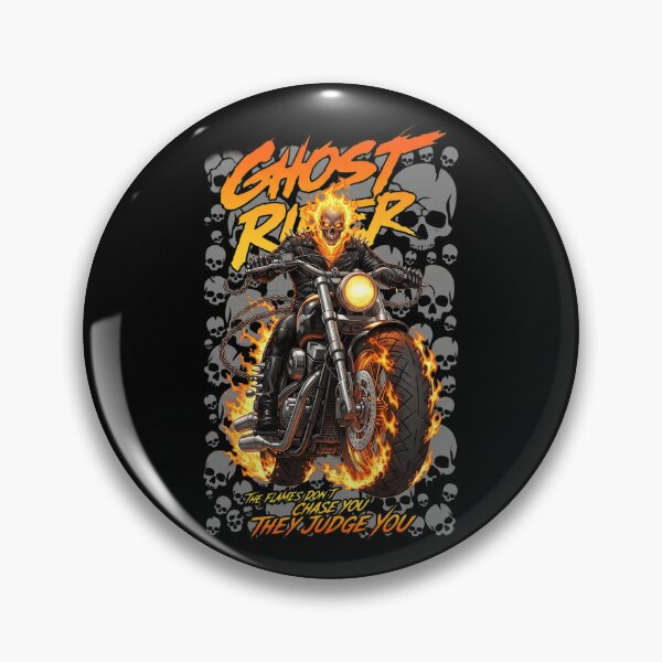 Item preview,  Flaming Skeleton Biker Ride  designed and sold by stephensmith18.