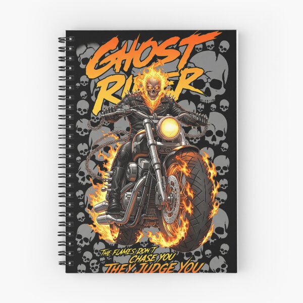 Item preview,  Flaming Skeleton Biker Ride  designed and sold by stephensmith18.