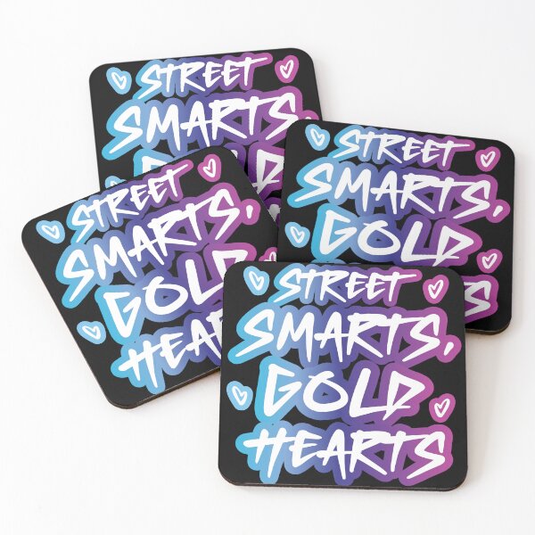 Item preview, Street Smarts, Gold Hearts designed and sold by Lux-Ilonay.
