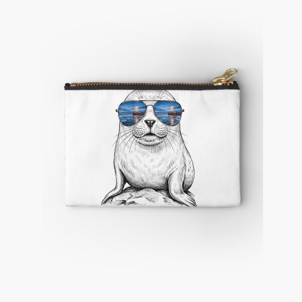 Item preview, Seal Coastal Lighthouse Sunglasses Reflection designed and sold by Bad-Decisions-Designs.