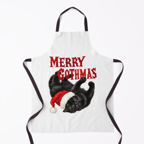 Item preview, Merry Gothmas Black Cat designed and sold by moonfullStudio.
