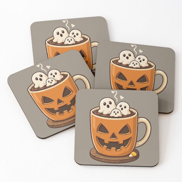 Item preview, Halloween Cocoa with Ghost Marshmallows  designed and sold by Ghost on Toast.