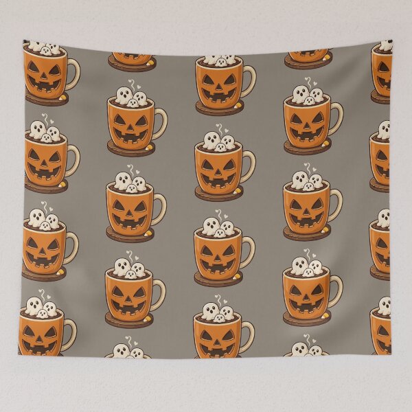 Item preview, Halloween Cocoa with Ghost Marshmallows  designed and sold by Ghost on Toast.
