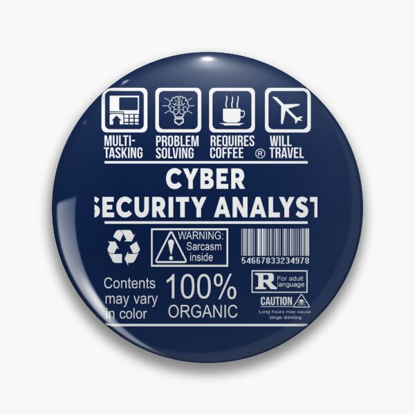 Item preview, CYBER SECURITY ANALYST - NICE DESIGN 2017   designed and sold by melanyanderson.