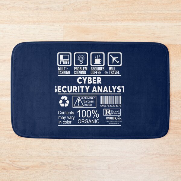 Item preview, CYBER SECURITY ANALYST - NICE DESIGN 2017   designed and sold by melanyanderson.