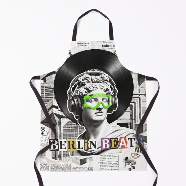 Item preview, Berlin Soul Vintage Dada Collage Print - Retro Statue Underground Culture Art  designed and sold by OzzFrequency.