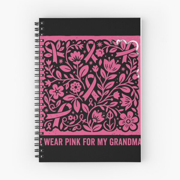 Item preview, Breast Cancer Awareness Grandma Pink Ribbon Floral designed and sold by marry treasures.