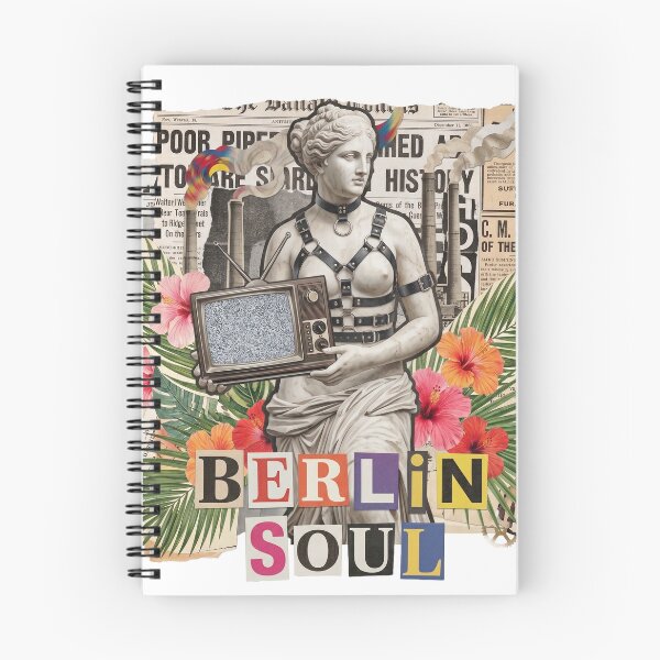 Item preview, Berlin Soul Vintage Dada Collage Print - Retro Statue Underground Culture Art  designed and sold by OzzFrequency.